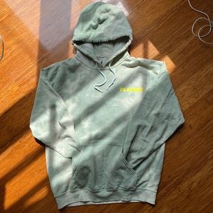 Playboy unisex tie die hoodie - small